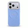 iPhone 18/17 Pro Max | Coque MagSafe GUESS Saffiano Peony