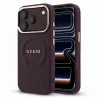 iPhone 18/17 Pro | Coque MagSafe GUESS Saffiano Peony
