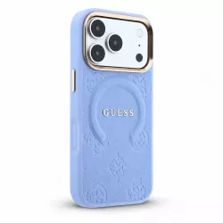 iPhone 18/17 Pro | Coque MagSafe GUESS Saffiano Peony