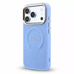 iPhone 18/17 Pro | Coque MagSafe GUESS Saffiano Peony