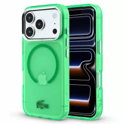 iPhone 18/17 Pro | Coque MagSafe LACOSTE IML Frosted