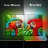 Bande LED NANOLEAF 4D Screen Mirror Kit V2 | TV 65" ou 85"