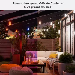Guirlande Led NANOLEAF Starter Kit 15m/30m RGBWIC Wi-Fi IP65