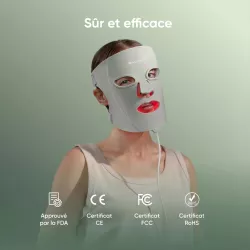 Masque LED Luminothérapie NANOLEAF | Anti-Âge & Éclat