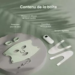 Masque LED Luminothérapie NANOLEAF | Anti-Âge & Éclat