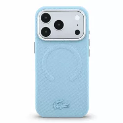 iPhone 18/17 Pro Max | Coque MagSafe LACOSTE Petit Piqué Relief
