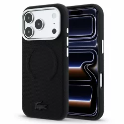 iPhone 18/17 Pro | Coque MagSafe LACOSTE Petit Piqué Relief