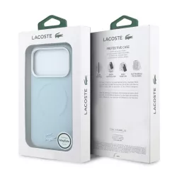 iPhone 18/17 Pro | Coque MagSafe LACOSTE Petit Piqué Relief
