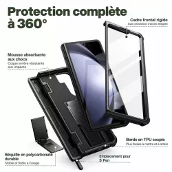 Galaxy Z Fold5 | Coque DEXNOR Adventure Antichoc 360°