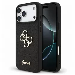 iPhone 18/17 Pro Max | Coque Paillettes GUESS Glitter Logo 4G