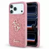 iPhone 18/17 Pro | Coque Paillettes GUESS Glitter Logo 4G