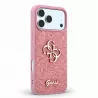 iPhone 18/17 Pro | Coque Paillettes GUESS Glitter Logo 4G
