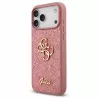 iPhone 18/17 Pro | Coque Paillettes GUESS Glitter Logo 4G