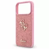 iPhone 18/17 Pro | Coque Paillettes GUESS Glitter Logo 4G