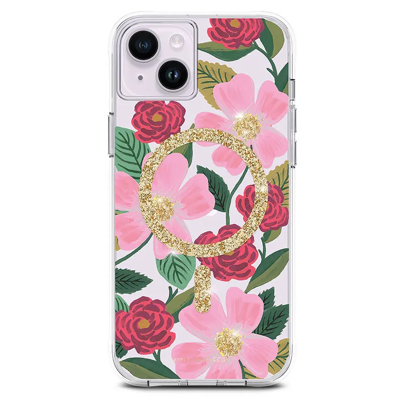 iPhone 14 | Coque MagSafe CASE MATE x Rifle Paper Co. Rose Garden