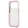 iPhone 18/17 Pro | Coque GUESS IML Glitter Flowers Triangle