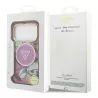 iPhone 18/17 Pro | Coque GUESS IML Glitter Flowers Triangle