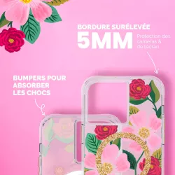 iPhone 14 | Coque MagSafe CASE MATE x Rifle Paper Co. Rose Garden