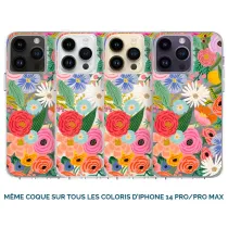 iPhone 14 Pro | Coque MagSafe CASE MATE x Rifle Paper Garden Blush
