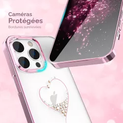 iPhone 14 Plus | Coque KINGXBAR Wish avec Cristaux Swarovski