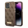 iPhone 14 Pro Max | Coque MagSafe GUESS Monogramme 4G