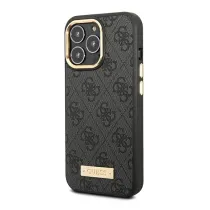 iPhone 14 Pro | Coque MagSafe GUESS Monogramme 4G