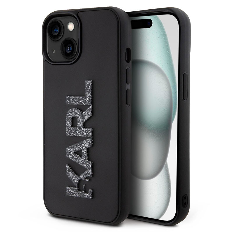 iPhone 15 Plus | Coque KARL LAGERFELD Karl Glitter 3D
