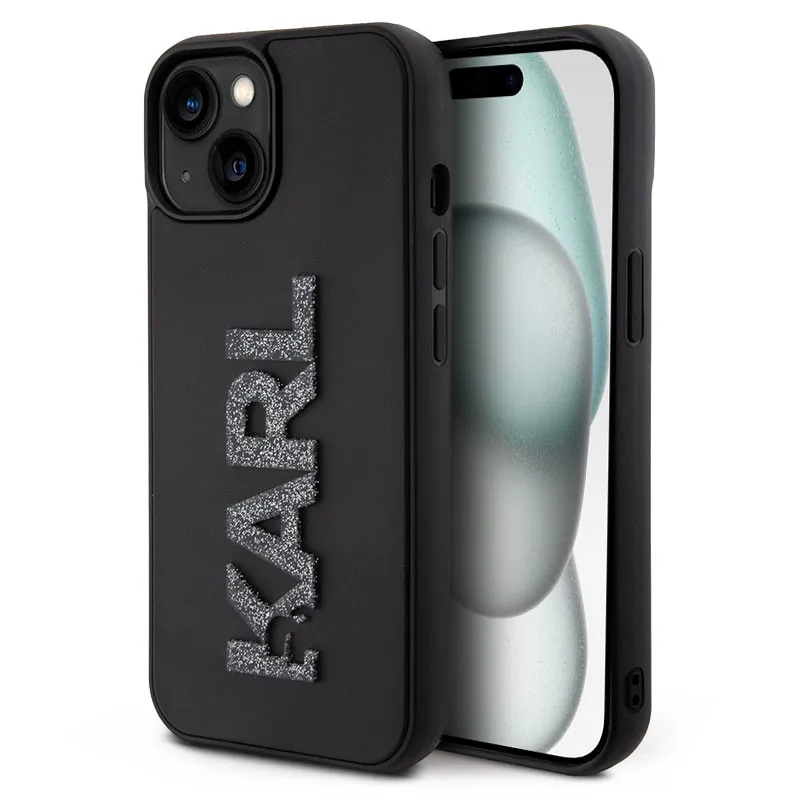 iPhone 15 Plus | Coque KARL LAGERFELD Karl Glitter 3D iPhone 15 Plus | Coque KARL LAGERFELD Karl Glitter 3D