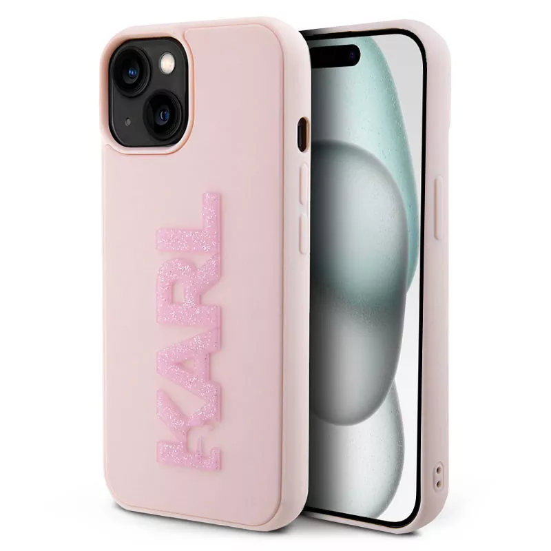 iPhone 15 | Coque KARL LAGERFELD Karl Glitter 3D