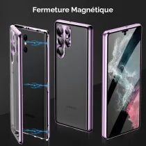 Coque Intégrale Magnétique pour Galaxy S23 Ultra 5G