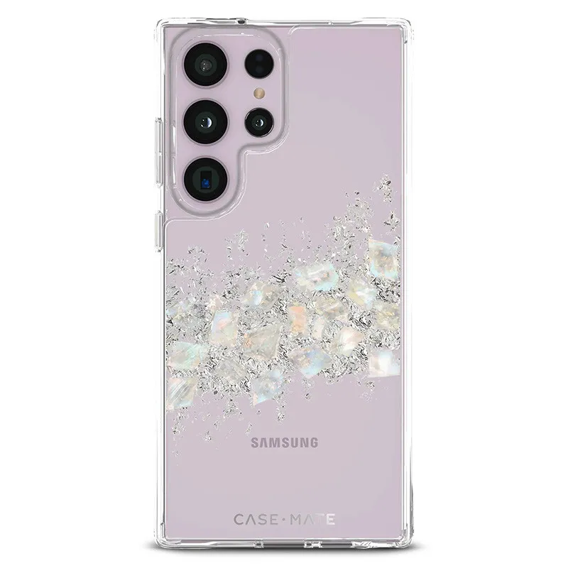 Galaxy S23 Ultra | Coque Paillettes CASE MATE Touch of Pearl