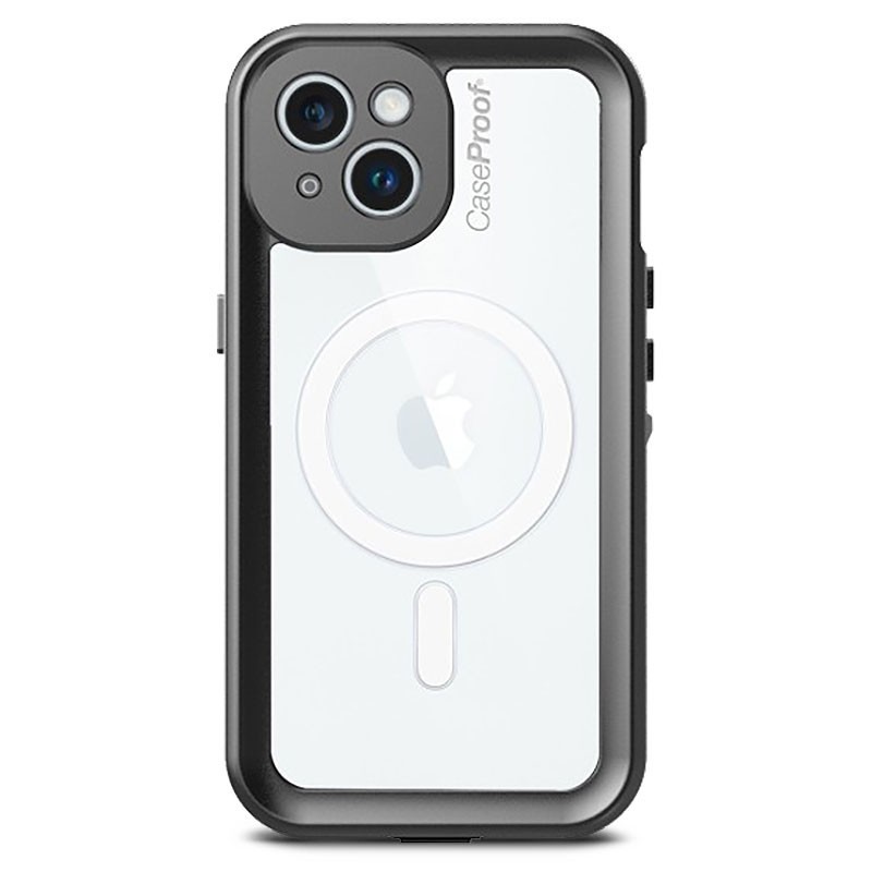 Coque MagSafe IPhone 16 Plus Miracase - Protection Intégrale Verre - Transparent