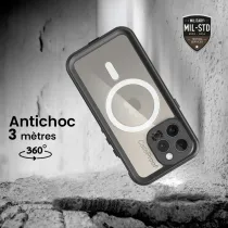 iPhone 15 Pro | Coque Intégrale CASEPROOF Étanche IP68 Antichoc 3 M