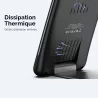 Chargeur Induction Pliable DUZZONA W2 - Charge Rapide 15W | Positions Verticale-Horizontale-À Plat