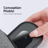 Chargeur Induction Pliable DUZZONA W2 - Charge Rapide 15W | Positions Verticale-Horizontale-À Plat