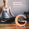 Chargeur Induction | Enceinte Bluetooth | Lampe RVB | Réveil