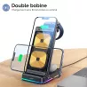 Chargeur Induction 3-en-1 JOYROOM WQN01 | Charge Rapide 15W