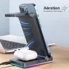 Chargeur Induction 3-en-1 JOYROOM WQN01 | Charge Rapide 15W