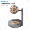 Chargeur Induction MOMAX Q.Mag Dual 2 Compatible MagSafe