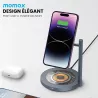 Chargeur Induction MOMAX Q.Mag Dual 2 Compatible MagSafe