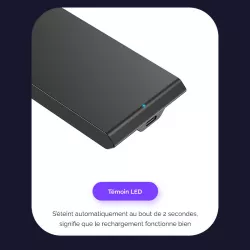 Chargeur Induction 3-en-1 USAMS CD181 avec Lampe d'Appoint