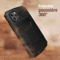 Coque Intégrale R-JUST Alphacell pour iPhone 13 Pro Max
