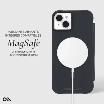 iPhone 15 Plus | Étui Portefeuille CASE MATE Wallet Folio MagSafe