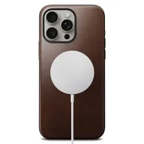 iPhone 15 Pro Max | Coque MagSafe NOMAD Modern en Cuir HORWEEN®