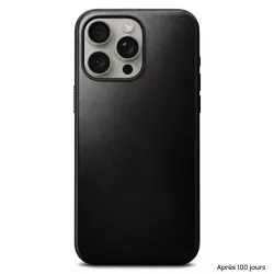 iPhone 15 Pro Max | Coque MagSafe NOMAD Modern en Cuir HORWEEN®
