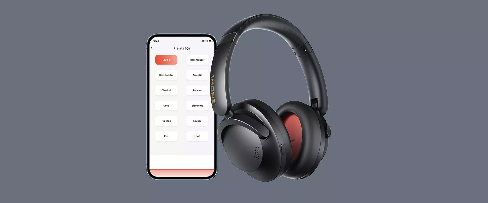 Casque Bluetooth 1MORE SonoFlow Pro