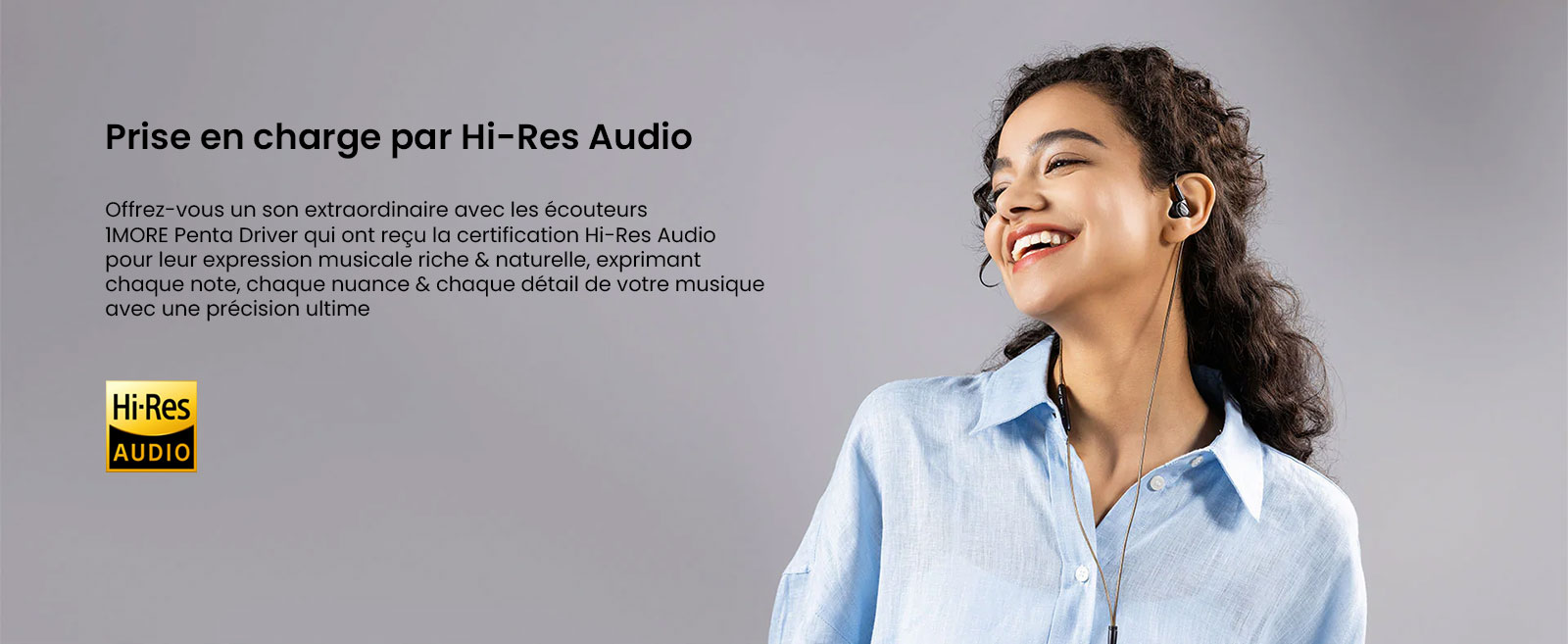 Écouteurs Intra-Auriculaires Filaires 1MORE Penta Driver P50