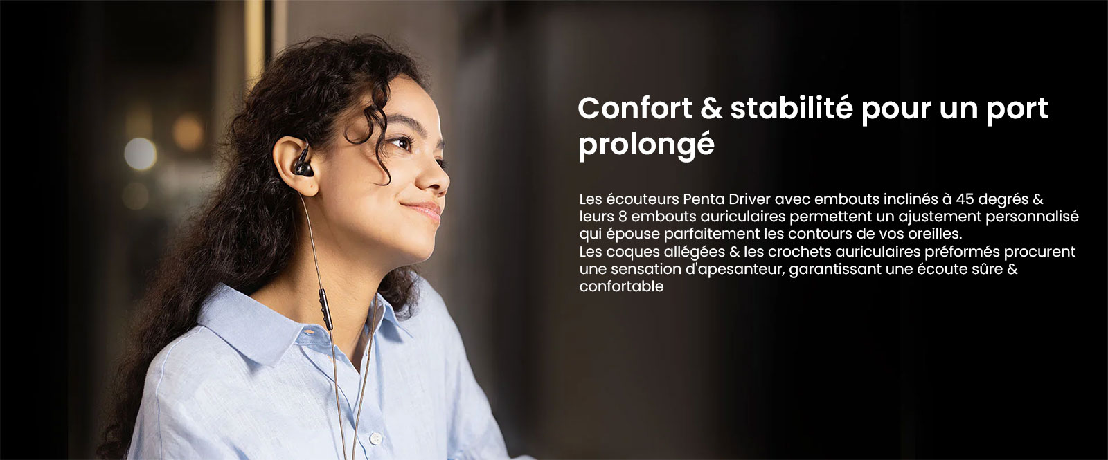 Écouteurs Intra-Auriculaires Filaires 1MORE Penta Driver P50