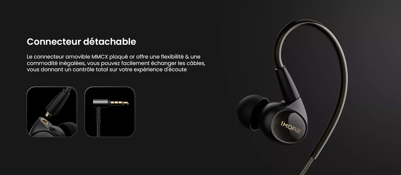 Écouteurs Intra-Auriculaires Filaires 1MORE Penta Driver P50
