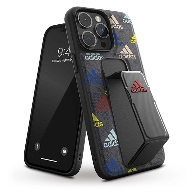 Coque ADIDAS SP Grip Case avec Logos & Sangle Rétractable pour iPhone 14 Pro